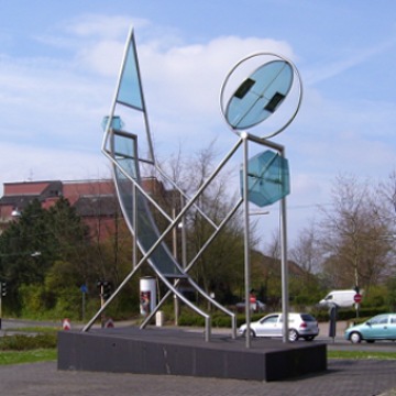 Solar-Skulptur